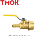 Brass double butterfly handle outer wire gas valve